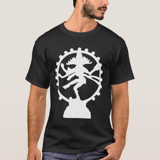 シヴァ神ヒンドゥーリラックスフィット Tシャツ (正面)