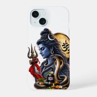 シヴァ神マハーデーヴ神聖スマホケース iPhone 15ケース
