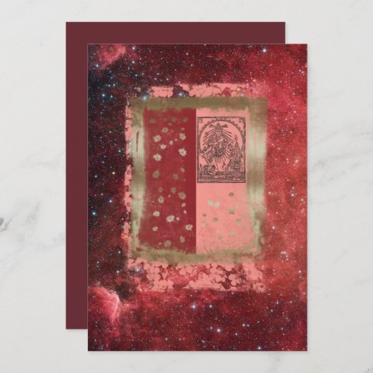 シヴァ神 - ご招待カード 招待状 (正面/裏面)