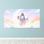 シヴァ神 キャンバスプリント (インサイチュ (ウッドフロア))