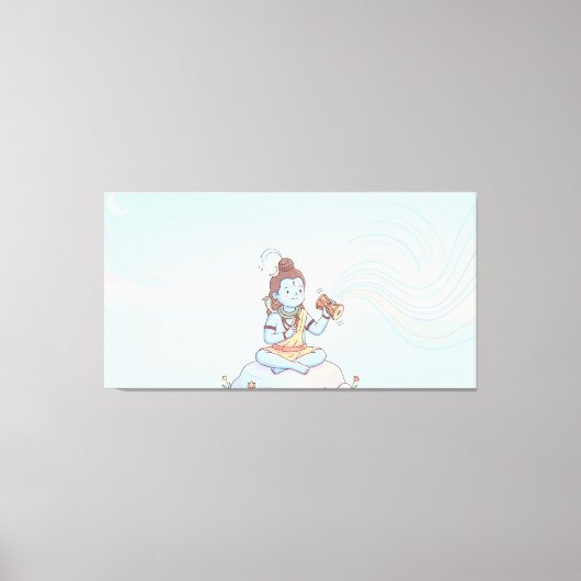 シヴァ神 キャンバスプリント (正面)