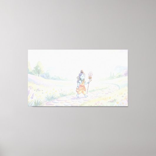 シヴァ神 キャンバスプリント (正面)