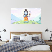 シヴァ神 キャンバスプリント (インサイチュ (寝室))