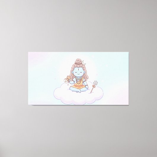 シヴァ神 キャンバスプリント (正面)