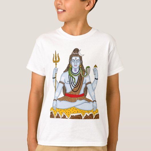 シヴァ神Tシャツ Tシャツ (正面)