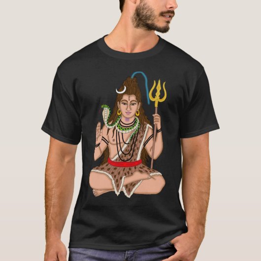 シヴァ神Tシャツ Tシャツ (正面)