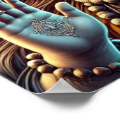 シヴァ・ザ・シュリンガー – ヒマラヤのヨギ深い・メディタット ポスター (角)