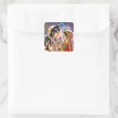 シヴァ パールヴァティー ステッカー (バッグ)