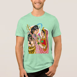 シヴァ パールヴァティー Tシャツ