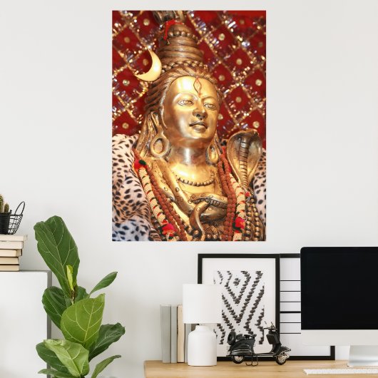 シヴァ ポスター (ホームオフィス)