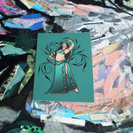 シヴォニーベリーダンサー女神 ポストカード