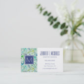 シーいかりとロープパターン 名刺 (スタンド正面)