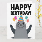 シーおもしろいル誕生日パンス – シール不思議な カード (黄色い花)