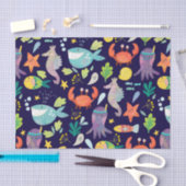 シーおもしろいワールド 薄葉紙 (クラフト)