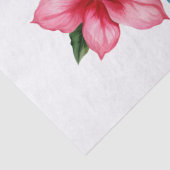 シーお洒落タートルピンク花模様 薄葉紙 (詳細)