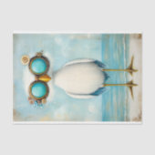 シーお洒落BS5デコページによるスティームパンク鳥 薄葉紙 (正面)