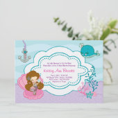 シーきらめくシャワー招待状 招待状 (スタンド正面)