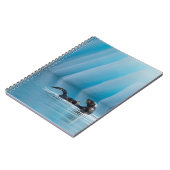 シーよくはしゃぐオッター ノートブック (左側)