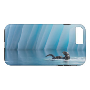 シーよくはしゃぐオッター iPhone 8 PLUS/7 PLUSケース