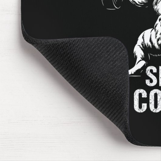 シーアイカウントフィットネスボディビルイースターバン マウスパッド (コーナー)