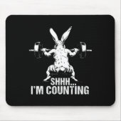 シーアイカウントフィットネスボディビルイースターバン マウスパッド (正面)