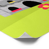 シーアイブルネットナイトホース&キャッスル誕生日 ポスター (角)