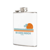 シーアイランドビーチジョージアサンパームツリーズ フラスク (左)