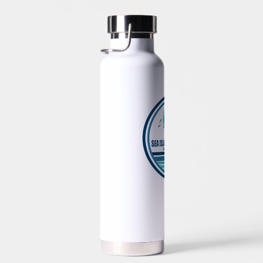 シーアイランドビーチジョージアパームツリーバード ウォーターボトル (右面)