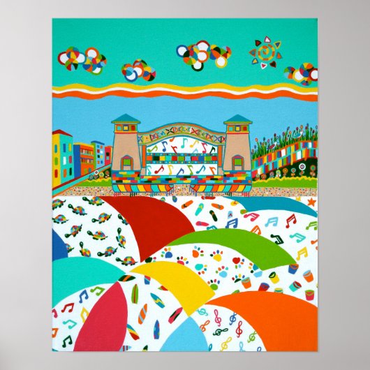 シーアイルシティバンドシェルポスター ポスター (正面)