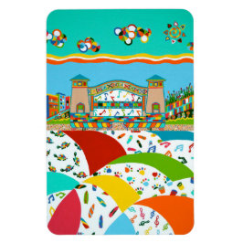 シーアイルシティバンドシェル4 x 6フレキシブルマグネット マグネット