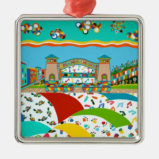 シーアイルシティバンドシェル メタルオーナメント (正面)