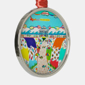 シーアイルシティプロムネードプレミアムラウンドオーナメント メタルオーナメント (右)