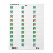 シーアイルシティリターンラベル ラベル (フルシート)