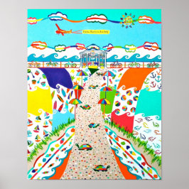 シーアイルシティNJ 11 x 14ポスター ポスター