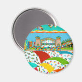 シーアイルバンドシェルラウンドマグネット マグネット (正面/裏面)