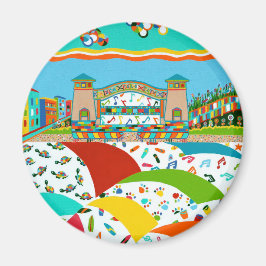 シーアイルバンドシェルラウンドマグネット マグネット