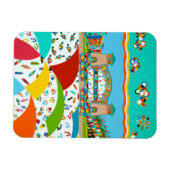 シーアイルバンドシェル3 x 4フレキシブルマグネット マグネット (横)