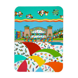 シーアイルバンドシェル3 x 4フレキシブルマグネット マグネット