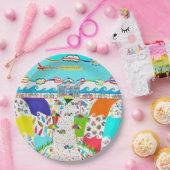 シーアイルプロムナードラウンド紙プレート ペーパープレート (パーティー)