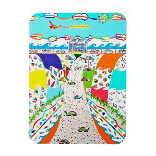 シーアイルプロムナード3 x 4フレキシブルマグネット マグネット (縦)