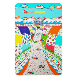 シーアイルプロムナード4 x 6フレキシブルマグネット マグネット