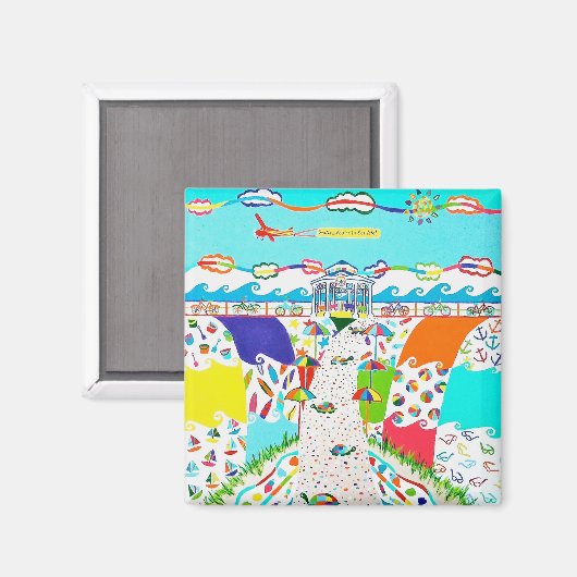 シーアイルプロムネードスクエアマグネット マグネット (正面/裏面)