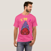 シーアニマルIm 1仙人カニ1歳の誕生日 Tシャツ (正面フル)