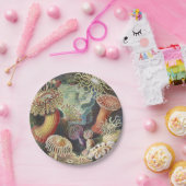 シーアネモネス、アクチニアゼアネモネンエルンストヘッケル ペーパープレート (パーティー)