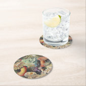 シーアネモネス、アクチニア·シーアネモネン·アーンスト·ヘッケル ラウンドペーパーコースター (インサイチュ)