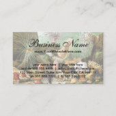 シーアネモネス、ヴィンテージ海洋生物海動物 名刺 (正面)