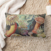 シーアネモネス、Actiniae Seeanemonen Ernst Haeckel ランバークッション (ブランケット)