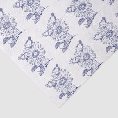 シーアネモネフィッシュカタツムリ海DIYカラーズブルー 薄葉紙 (詳細)