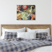 シーアネモネ科学自然海 キャンバスプリント (インサイチュ (寝室))