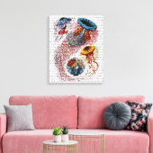 シーアネモン キャンバスプリント (インサイチュ (リビング))